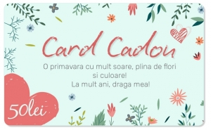 Vezi oferte>>CARD CADOU in valoare de 50 RON